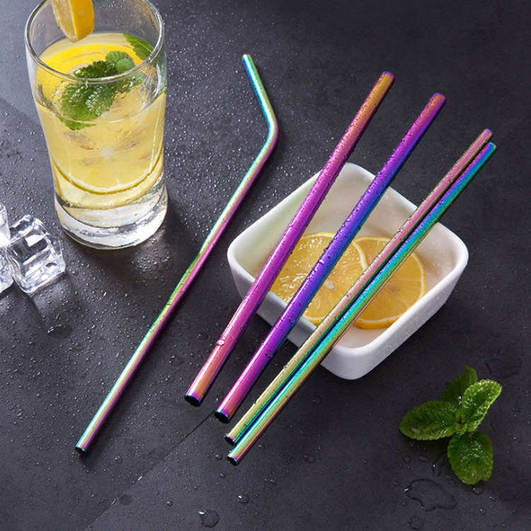 Reusable Stainless Steel Straws Metal Drinking Straws - Image 5